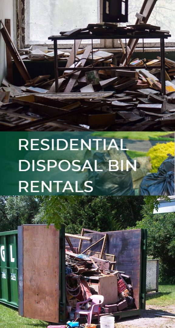 Residential Disposal Bin Rentals GLS Disposal Bin Rental, Demolition